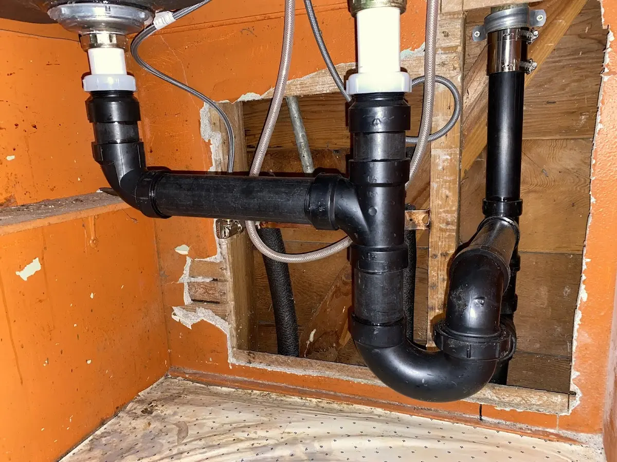 Professional Repiping Services equipment and tools on the job in Aumsville